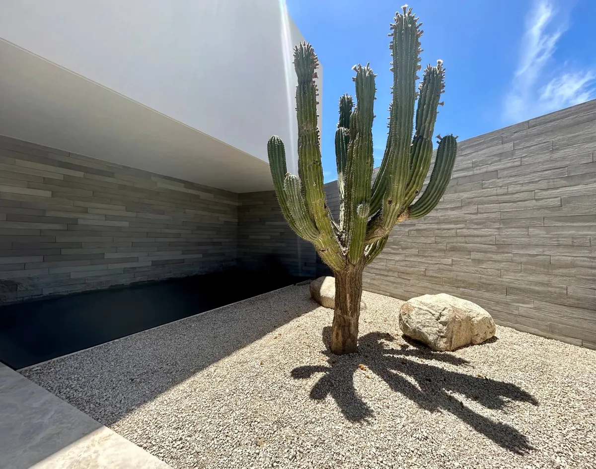 Detalle de instalación — Duela de Concreto Los Cabos, acabado Lavado especial