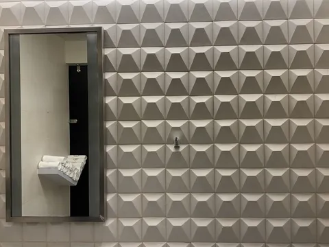 Detalle de acabado Lavado — Mosaico Sofitel en concreto
