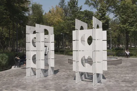 Detalle de instalación — Playhouse, acabado Aparente
