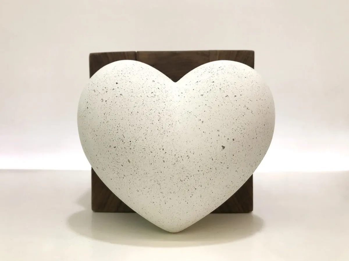 Corazón por Mās Concreto — producto de concreto GFRC
