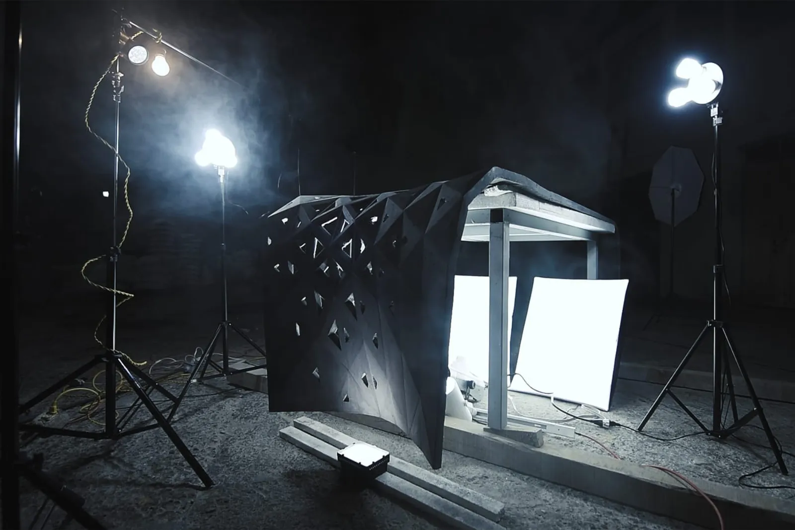 Proyecto Inédito 2016 para Axioma Collective / Más Concreto  — piezas en concreto GFRC